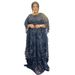 Water-soluble Lace Loose-fitting Robe, Best-selling Plus-size Dress In The Middle East And Africa, 8807,_ecoleips.com