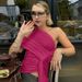 Versatile Top for Women European American Style Irregular Solid Color Ribbon Vest Fashionable Hot Girl Summer New 2025_ecoleips.com
