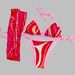 Sexy Printed Bikini One Piece Swimsuit for Women New Style Women's Clothing Swimwear_ecoleips.com