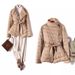 Women's Winter Slim-Fit Lace-Up Coat – Lightweight Quilted Jacket With Bio-Down Filling (Black/Khaki/Brown, S-XL)_ecoleips.com