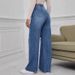 Women's Clothing Women's High Waist Wide Leg Jeans Loose Fit Ripped Long Pants Summer Style For Formal & Casual For Women_ecoleips.com