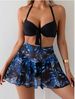 Women's Sexy Two Piece Swimsuit Set 2026 New Style European And American Print Beach Dress Swimsuit_ecoleips.com