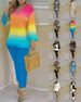 Women's Clothing 2023 spring and summer printed fashion 2 piece suit_ecoleips.com