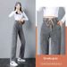 High-waisted Straight Wide-leg Jeans Women, Loose Fit, New Autumn Style, Elastic Waist, Slimming, Suitable For Petite_ecoleips.com