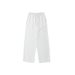 Suitable For All Seasons Tencel Loose Straight For Women Spring Summer Cotton Linen Elastic Waist Long Fashion Wide Leg Yamamoto Casual Pants_ecoleips.com