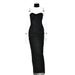 Women's Clothing Sexy Fashion High End Slim Fit Tube Top Backless Splicing Fishtail Dress Long Skirt_ecoleips.com