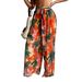 Women's Clothing Bohemian Coconut Palm Beach Pants Quick Drying And Water Resistant Summer Thin Seaside Holiday Style Cool Pants_ecoleips.com
