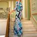 Women's Clothing Fashion Printed Shirt Hip Skirt Suit_ecoleips.com