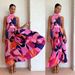 Women's Clothing Halter Neck Pleated Casual Dress Loose Holiday Large Swing Skirt_ecoleips.com