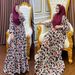 Women's Long, Loose Fitting Muslim Style Dress (in Stock, Cross Border E Commerce, Dropshipping Available, DZ Possible)_ecoleips.com