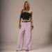 Women's Polka Dot Relaxed Jeans | Mid-Rise Straight Leg | Casual & Vintage Denim Pants_ecoleips.com