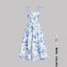 Floral Print Sundress For Women – Lightweight A-Line Summer Dress With Adjustable Straps (S-Xxl, 5 Colors)_ecoleips.com