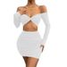 2025 Summer New Sexy Navel-Baring Top Ruched Bodycon Skirt Set For Women_ecoleips.com