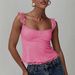 cross-border Bestseller: Spring/Summer Y2K Fashion Camisole, Sexy Hot Girl Lace Patchwork Tank Top With_ecoleips.com