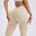 Women's Clothing 6 Colors Seamless V Waist Threaded Flared Pants Yoga Pants Wide Leg Pants Fitness Pants Sports Trousers Female Leggings_ecoleips.com