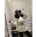 girl Girl 2025 New Down Women's Ski Jacket Winter Fashion Fox Fur Collar Casual Waist Slim Coat_ecoleips.com
