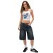 Women's Sleeveless round Neck Casual Tank Top Print Crop Top Comfortable Sexy European American Style Summer Wear_ecoleips.com