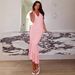 French-style Summer High-end Halter-neck Bodycon Fishtail With Mesh Inserts, Elegant And Classy Formal Dress_ecoleips.com