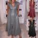 Women's Clothing Retro Sleeveless Leather Zipper Waist Long Dress_ecoleips.com