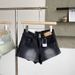 American Retro Girl Denim Shorts For Women 2025 Summer New Small Slim A-Line Wide-Leg Ultra Short Hot Pants_ecoleips.com