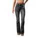 Women's Clothing Retro Ripped Jeans Women's New Washed Street Trousers Women_ecoleips.com