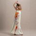 2026 Independent Station Cross-Border European And American Foreign Trade Printed Strapless Loose Heavy Pleated_ecoleips.com