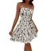 Summer Printed Sundress for Women Waist Cinching Fashionable Elegant Resort Wear European And American Style New Arrivals 2026_ecoleips.com