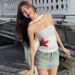 Summer Halter Neck Tube Top for Women Sexy Hot Girl Vacation Style Fashion Print European And American Cross Border Wholesale 2025_ecoleips.com