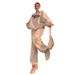 Women's Casual Lounge Set Long Sleeve Fleece-Lined Pantsuit Winter Comfortable Outfit with Pockets_ecoleips.com