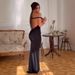 Summer Off Shoulder Backless Sexy Bodycon Dress For Women Braided Detail Lace Up Summer Casual Party Dress_ecoleips.com