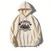 Women's Hooded Lightweight Sweatshirt Relaxed Fit Fleece Lined Slimming Tummy Concealing Youthful Outerwear for Autumn Winter_ecoleips.com