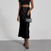 High-Waisted Draped Midi Skirt for Women Elegant Slimming Bodycon Straight Skirt European American Style Autumn Winter Hot Selling_ecoleips.com