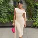 2025 Summer New Fashion Street Style Asymmetrical Neck Sleeveless Top Slim Fit Tie Shorts Set Wholesale_ecoleips.com