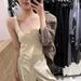 Guangzhou Shisanxing Rundeng Spring/Summer Women's Slim Fit Knit Sleeveless Vest Short Top Pre-sale_ecoleips.com