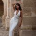 Women's Halter Neck Pleated Hollow Elegant Backless Dress European Style Casual Sexy Banquet Gown For Adults Thin Summer Fabric_ecoleips.com