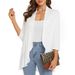 Cross-border European American Women's Fashion Independent Store Autumn New Solid Color Cardigan Jacket With_ecoleips.com