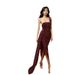 One Shoulder Sexy Heavy Beaded Sequin Ribbon Big Hem Ball Gown Evening Dress For Formal Party Prom Events_ecoleips.com