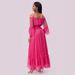 Women's Clothing One Shoulder Mesh Long Sleeve Wedding Dress Big Swing Dress New Style_ecoleips.com