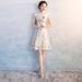Elegant Modern Qipao Dress With Lace Detail - Vintage Chinese Style Floral Summer Dress For Women, S-5XL_ecoleips.com