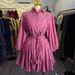 Women's Striped Shirt Dress American Style Lapel One Row Of Buttons Drawstring Waist Casual Elegant Fashion Autumn 2026_ecoleips.com