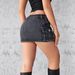 Women’s Clothing New Denim Skirt Women's Summer Retro Elastic Slim Workwear Pocket Short Skirt_ecoleips.com