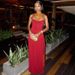 Elegant Halter Neck Midi Dress With Smocked Waist & High Slit, Bodycon Evening Dress For Women, Sophisticated Night Out & Party Wear_ecoleips.com