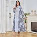 Women's Clothing Muslim Robe Women's Long Skirt Beaded Beads Abaya Dress_ecoleips.com