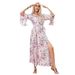 Real Hot Of European And American AliExpre 2025 Ummer Lotu Leaf Leeve Holiday Beach Floral French Lit_ecoleips.com