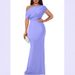 Women's Clothing Elegant Sleeveless Off Shoulder High End Tight Long Formal Party Dress_ecoleips.com