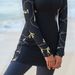 New 2026 plus Size Women's Swimsuit European American Style Long Sleeved Conservative One Piece_ecoleips.com
