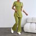 2026 Independent Site Bestseller Cross-border European And American Summer Casual Fashion Striped New Round-neck_ecoleips.com