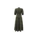 Muslim New Polka Dot Casual Summer Dress_ecoleips.com