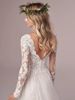 Women's Clothing New Bride Simple Deep V Neck Large Backless Travel Photography Small Tail Soft Yarn Lace Slim_ecoleips.com