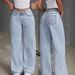 Cross-border Exclusive Supply , Wish, And Independent Stores: New Loose Straight-leg Jeans For Teenage Girls_ecoleips.com